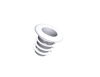 Biamp 16 mm White Grommet, 10-Pack