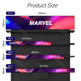 Marvel MWE663 High Brightness Stretched Bar LCD