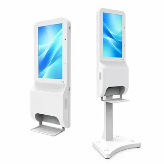 Marvel MWE811 Digital Signage Kiosk with Hand Sanitizer Dispenser