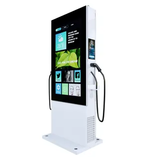 Marvel MWE986 55in Outdoor Digital Signage for EV Charging Station