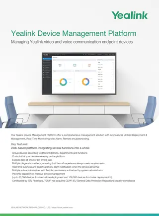 Yealink Yealink Device Management Platform